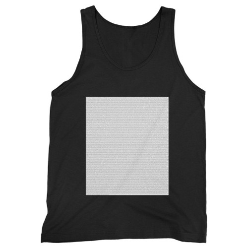Our cotton bee movie script men tank top is perfect for those intense workouts in the gym, at practice or pickup games.