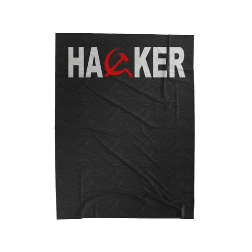 Russian Hacker Usa Hacktivist Russia Gamer Hackers Velveteen Blanket