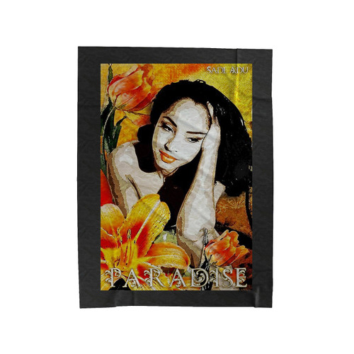 Sade Adu Paradise 1 Velveteen Blanket