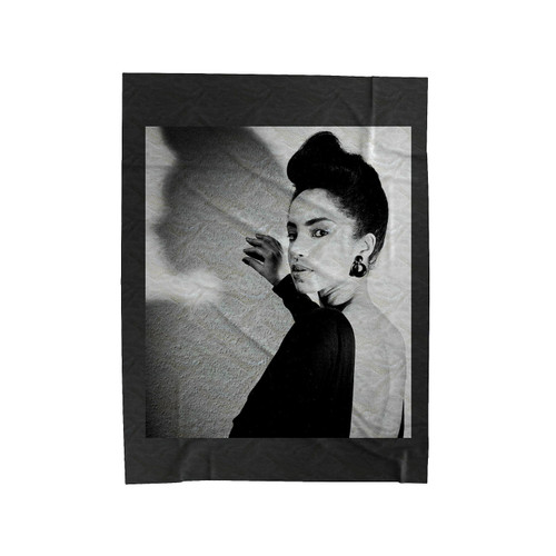 Sade Pose 1 Velveteen Blanket