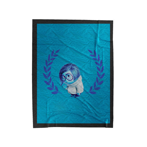 Sadness Inside Out Velveteen Blanket