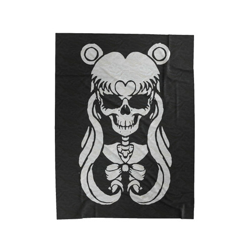 Sailor Moon Skull Velveteen Blanket