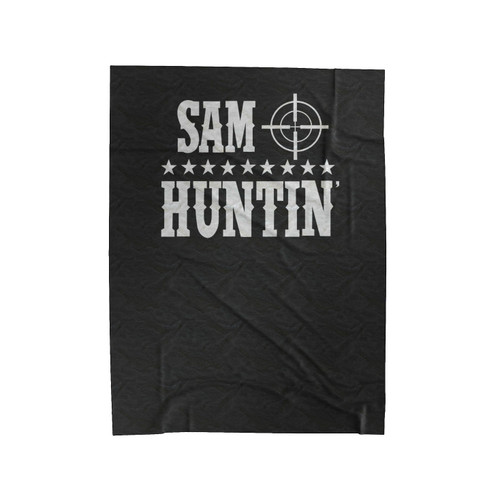 Sam Hunting 1 Velveteen Blanket