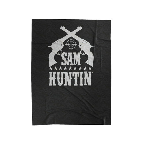 Sam Hunting 2 Velveteen Blanket