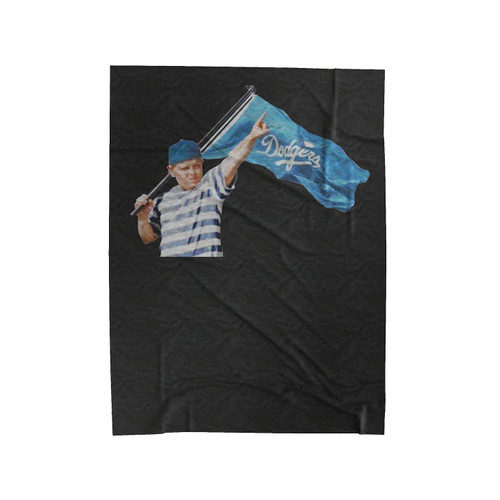 Sandlot X Dodgers Mash Up Velveteen Blanket