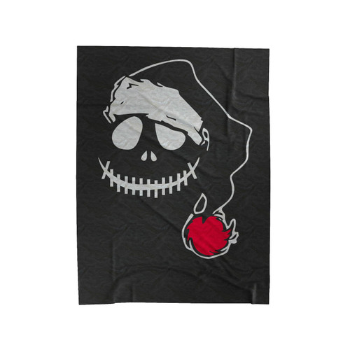 Santa Clause Skull Jack Pumpkin King Punk Christmas Velveteen Blanket