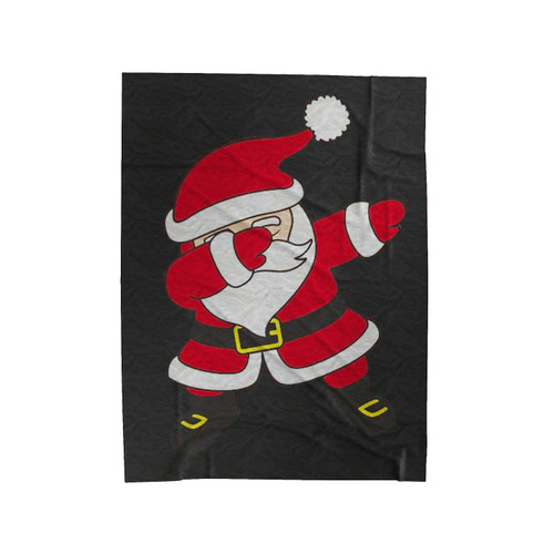 Santa Dab Velveteen Blanket