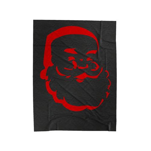 Santa Holiday Christmas Velveteen Blanket