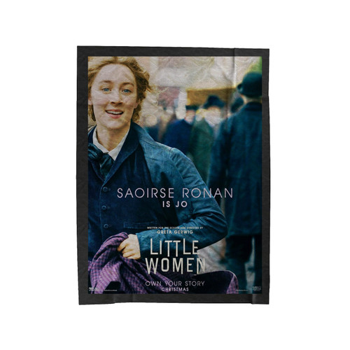 Saoirse Ronan Little Women Velveteen Blanket