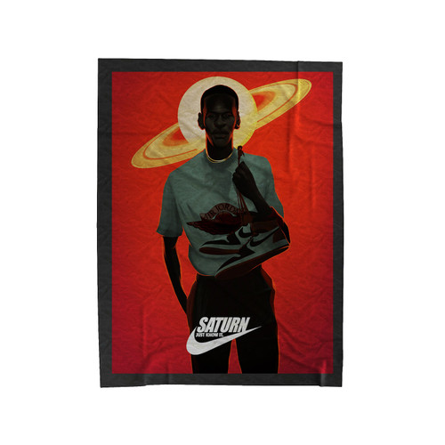 Saturn Just Know It Velveteen Blanket