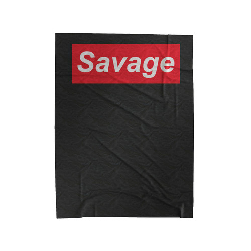 Savage Supreme Inspired Justin Bieber Drake Kylie Jenner Rice Gum Velveteen Blanket