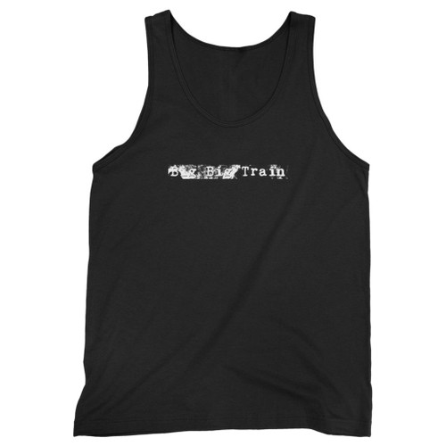 Our cotton big big train rock band logo decal men tank top is perfect for those intense workouts in the gym, at practice or pickup games.