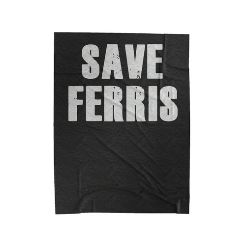 Save Ferris Velveteen Blanket