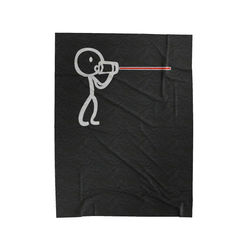 Say I Love You Hers Matching Couples Velveteen Blanket