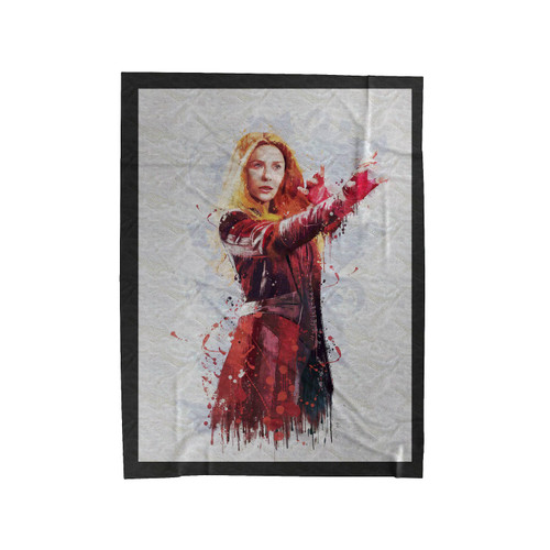 Scarlet Witch Infinity War Velveteen Blanket