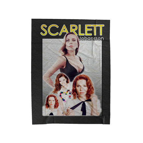 Scarlett Johansson Velveteen Blanket