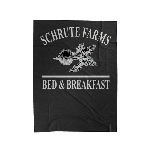 Schrute Farms Bed And Breakfast 1 Velveteen Blanket