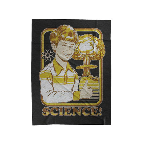 Science! Steven Rhodes Velveteen Blanket