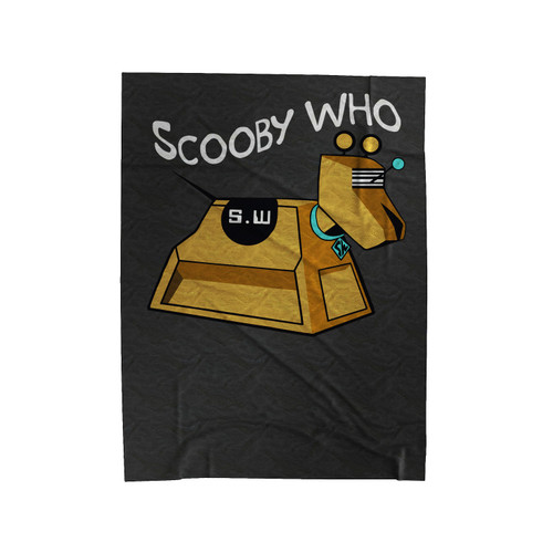 Scooby Who Velveteen Blanket