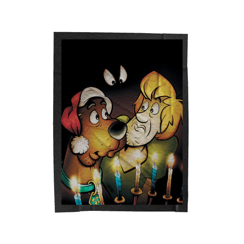 Scooby-Doo Scary Christmas Velveteen Blanket