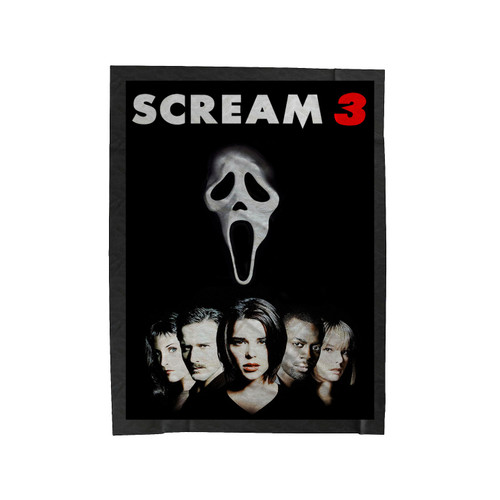 Scream 3 Movie Velveteen Blanket