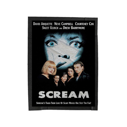 Scream Movie Horror Velveteen Blanket