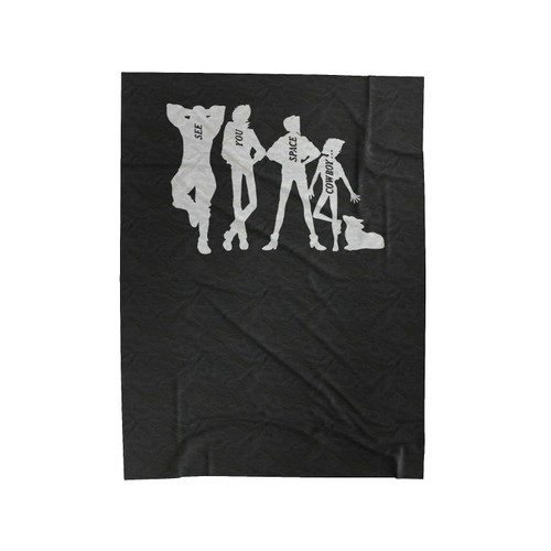 See You In Space Cowboy Velveteen Blanket