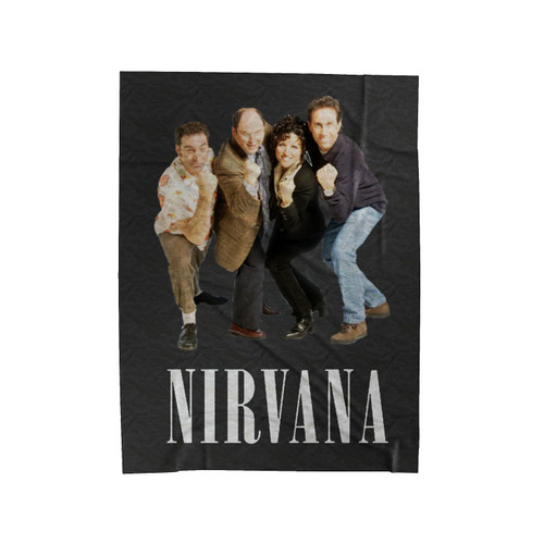 Seinfeld Nirvana Velveteen Blanket