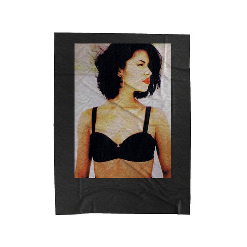 Selena Quintanilla Anything For Selena Reina De La Cumbia 1 Velveteen Blanket