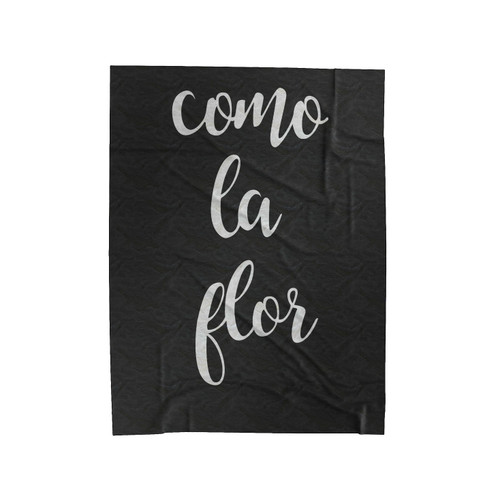 Selena Quintanilla Como La Flor Shirt Velveteen Blanket