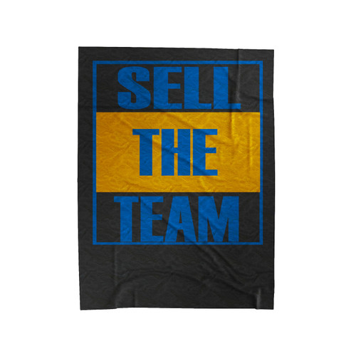 Sell The Team Velveteen Blanket