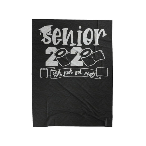 Senior 2020 Velveteen Blanket