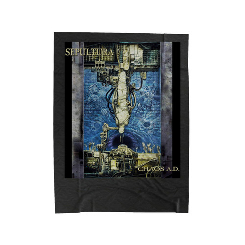 Sepultura Chaos A.D. Heavy Metal Band 2 Velveteen Blanket