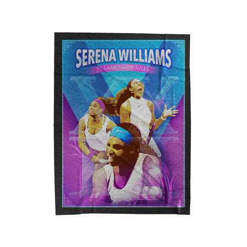 Serena Williams Velveteen Blanket