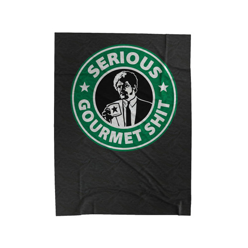 Serious Gourmet Coffee Velveteen Blanket
