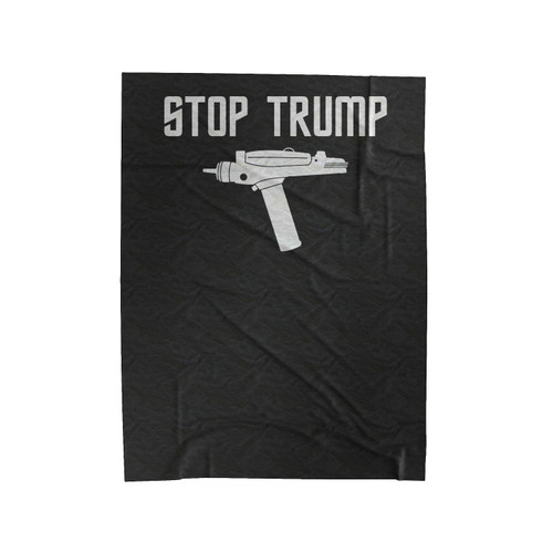 Set For Stun Stop Trump Anti Donald Trump Fuck Donald Trump Velveteen Blanket