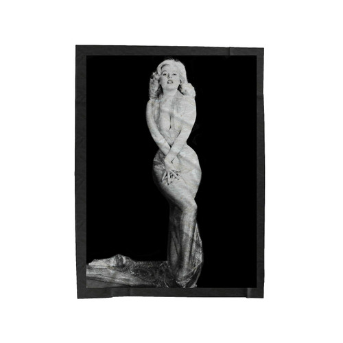 Sexy Betty Brosmer Actress Velveteen Blanket