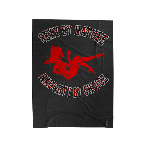 Sexy By Nature Velveteen Blanket