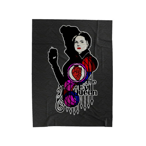 Shadows The Evil Queen Velveteen Blanket