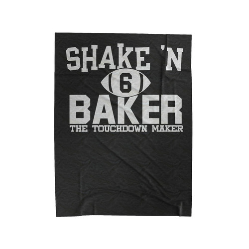 Shake 'N Baker The Touchdown Maker Velveteen Blanket