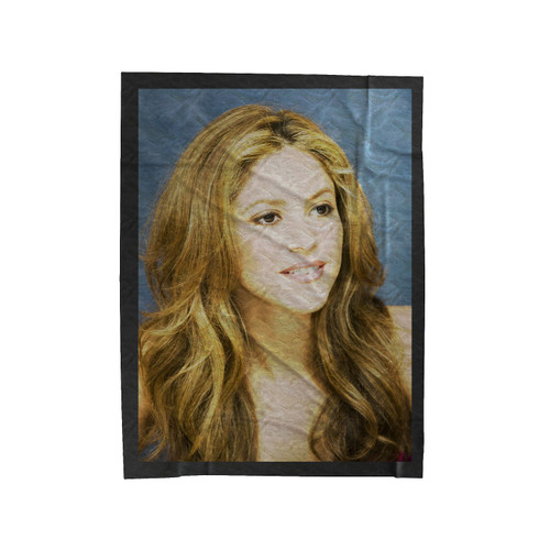 Shakira Mebarak 4 Velveteen Blanket