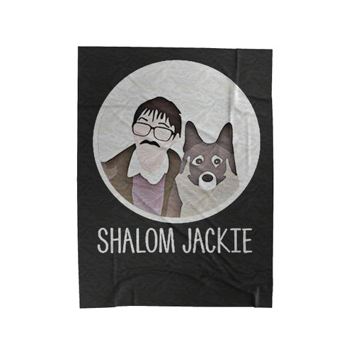 Shalom Jackie Velveteen Blanket