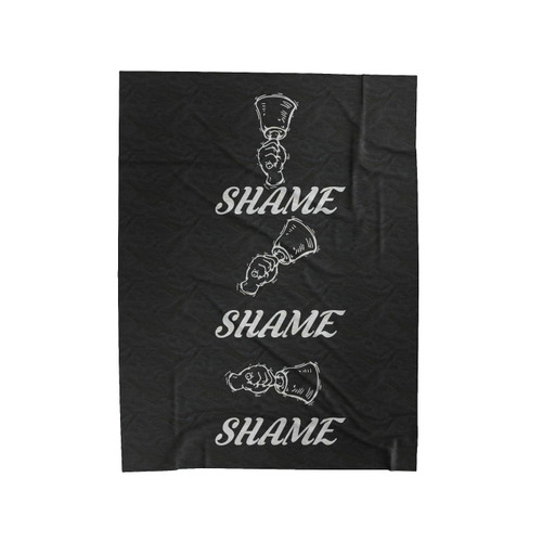 Shame Game Of Thrones Velveteen Blanket