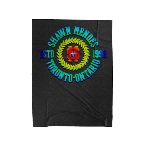 Shawn Mendes Logo Velveteen Blanket