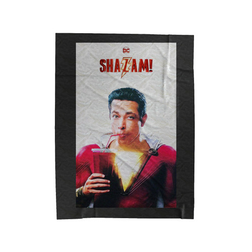 Shazam Drink Velveteen Blanket