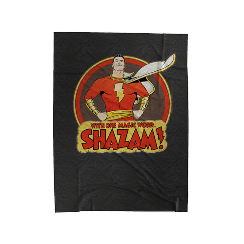 Shazam Magic World Velveteen Blanket