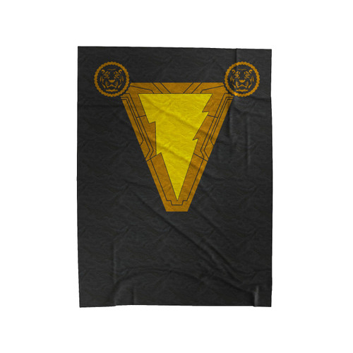 Shazam's Chest Logo 1 Velveteen Blanket