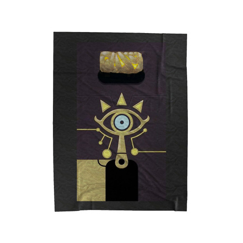 Sheikah Slate Velveteen Blanket