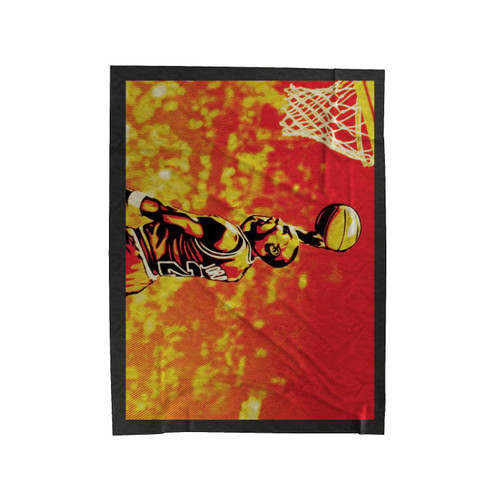 Shepard Fairey X Michael Jordan Velveteen Blanket