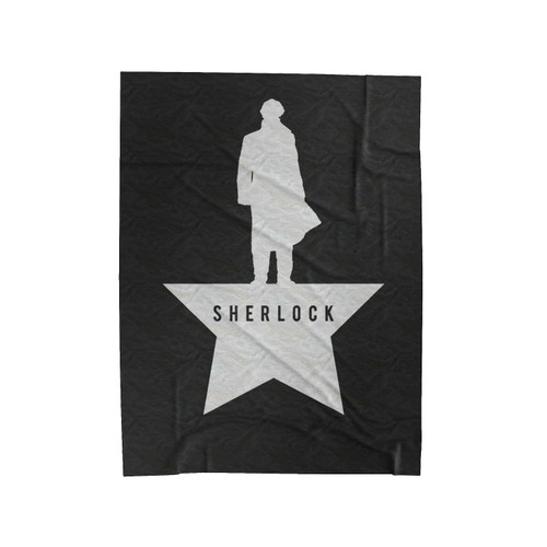 Sherlock Holmes Velveteen Blanket